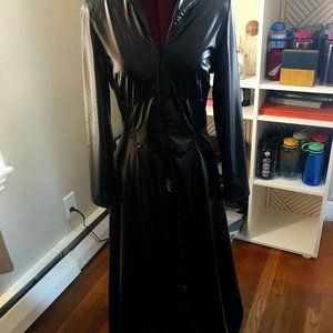 Cosplay Full-length Pleather Jacket